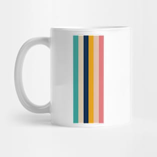 70s style stripes Mug